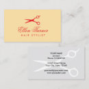 Search for hair cut business cards Professional