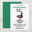 Search for quack invitations Funny