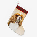 Search for cavalier king charles christmas stockings Blenheim