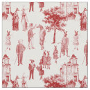Search for red toile crafts party Antique