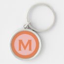 Search for letter key rings Large modern minimalist letter