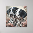 Search for dalmatian dog canvas prints Flowers