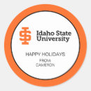 Search for official logo stickers Idaho state holiday design