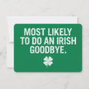 Search for funny irish invitations Patricks
