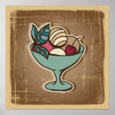 Search for vintage ice cream posters Beautiful