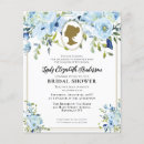 Search for budget bridal shower invitations Floral