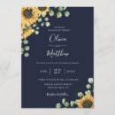 Search for navy blue and sunflower weddings Botanical