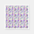 Search for pansy napkins Purple