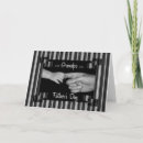 Search for pinstriped cards Black and white