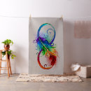 Search for feather fabric Rainbow