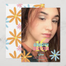 Search for retro sweet 16 invitations Groovy