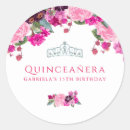 Search for purple quinceanera stickers Mis quince anos