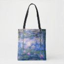 Search for claude monet tote bags Blue