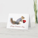 Search for squirrel valentines day cards Heart