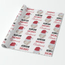 Search for christmas baseball wrapping paper Xmas