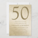 Search for gold confetti wedding invitations Golden