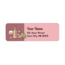 Search for wine bottle return address labels Grapes