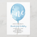 Search for 1st birthday invitations Balloon