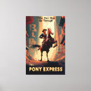 Search for pony canvas prints Cowboy