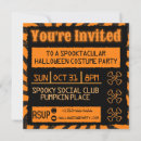 Search for grunge halloween invitations Black