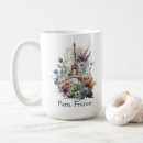 Search for eiffel tower paris france mugs Flowers