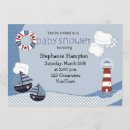 Search for sailboat baby shower invitations Lighthouse