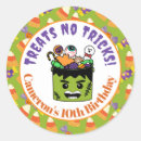 Search for cute monster stickers Trick or treat