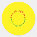 Search for living life stickers Live