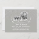 Search for safari elephant baby shower invitations Vintage