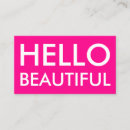 Search for hello beautiful business cards Simple