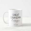 Search for great nana mugs Grandparents