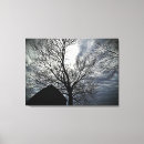 Search for black and white tree canvas prints Modern