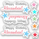 Search for happy birthday wishes stickers Elegant