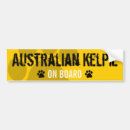 Search for kelpie bumper stickers Canine