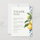 Search for lemon thank you cards Italian baby shower