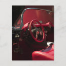 Search for corvettes postcards Red