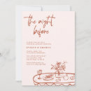 Search for whimsical rehearsal dinner invitations Hand drawn