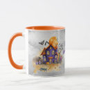 Search for orange moon mugs Trick or treat