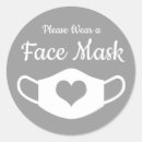 Search for face mask stickers Social distancing