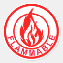 Search for flammability stickers Fire