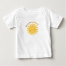 Search for you are my sunshine baby shirts For kids