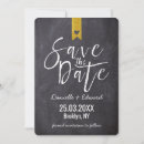 Search for chalkboard save the dates White