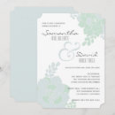 Search for succulent rehearsal dinner invitations Garden
