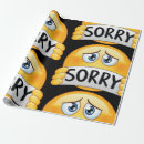 Search for sorry wrapping paper Apology