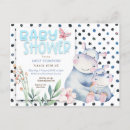 Search for hippo baby shower invitations Animals