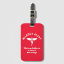 Search for medical luggage tags Red