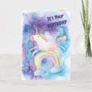 Search for unicorn for kids cards Fantasy