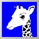Search for black and white giraffe art Animal