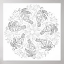 Search for adult coloring page posters Color your own