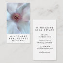 Search for magnolia flower business cards Modern